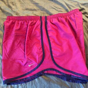Nike Tempo Dri-Fit Shorts 3X Plus Size Pink